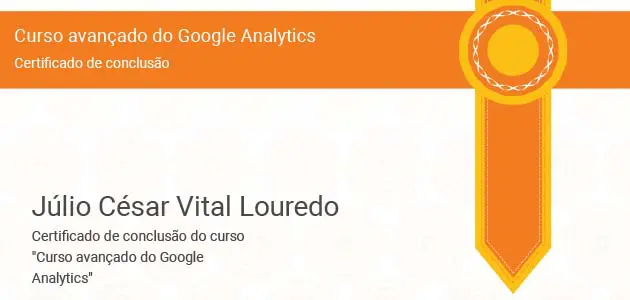 Curso avançado de Google Analytics