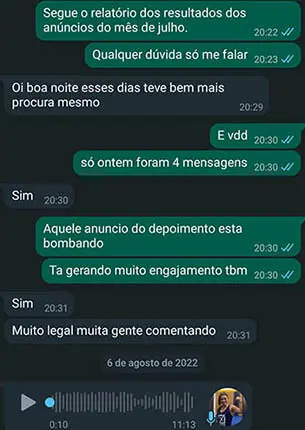 Campanha de geração de leads com novos contatos qualificados