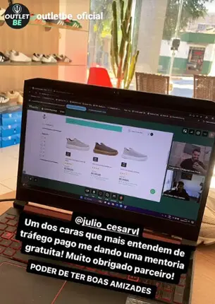 Feedback de cliente recomendando a VL Mídias Digitais